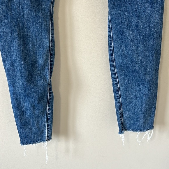 MOTHER The Swooner Ankle Fray Jean Weekend Warrior Mid Rise Stretch Sz 26 - Picture 9 of 16